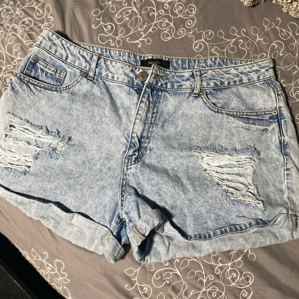 F21 Jean shorts